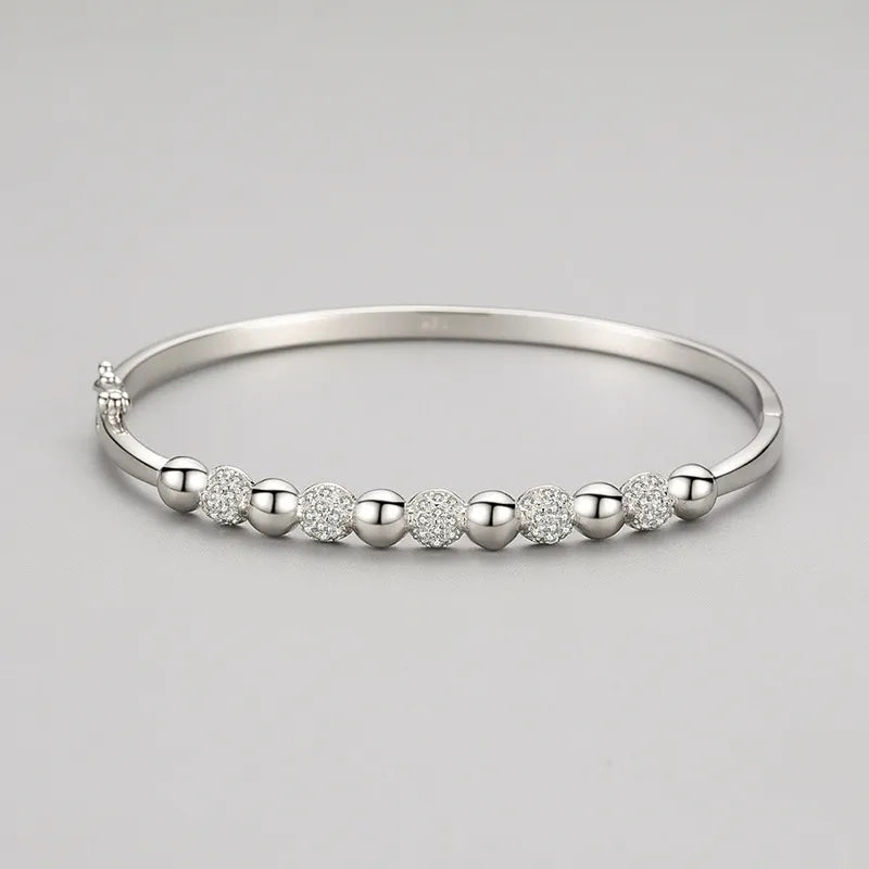 Bracelet Crystal Line – Argent 925, Éclat Raffiné